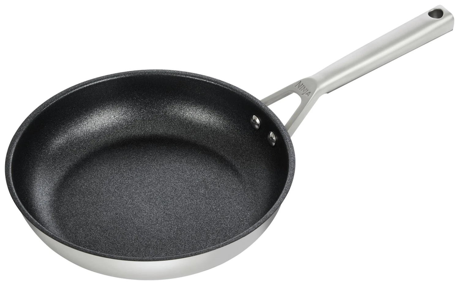 Ninja Zerostick 28cm Stainless Steel Non Stick Frying Pan 1 Ninja Zerostick 28cm Stainless Steel Non Stick Frying Pan