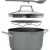 Ninja Zerostick 30cm Non Stick Aluminium Possible Pot -Grey