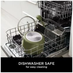 Ninja Zerostick 30cm Non Stick Aluminium Possible Pot -Green -Home Furnishing Store 1120295 R Z009A