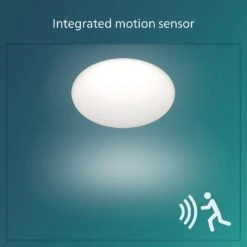 Philips Shan Indoor Motion Sensor Flush To Ceiling Light -Home Furnishing Store 1122561 R Z005A
