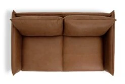 Habitat Moore Leather 2 Seater Sofa - Tan 15 Habitat Moore Leather 2 Seater Sofa - Tan -Home Furnishing Store 1173778 R Z004A