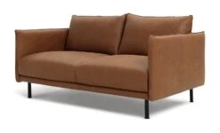 Habitat Moore Leather 2 Seater Sofa - Tan 16 Habitat Moore Leather 2 Seater Sofa - Tan -Home Furnishing Store 1173778 R Z005A