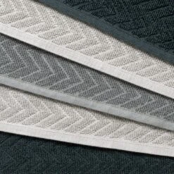 Habitat Zig Zag Terry Pack Of 5 Tea Towels -Home Furnishing Store 1185182 R Z003A