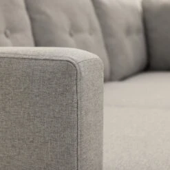 Habitat Joshua Self Assembly Right Hand Corner Sofa – Grey -Home Furnishing Store 1185601 R Z009A