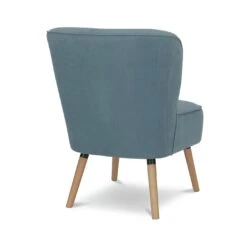 Habitat Eppy Fabric Accent Chair - Blue -Home Furnishing Store 1230116 R Z005A