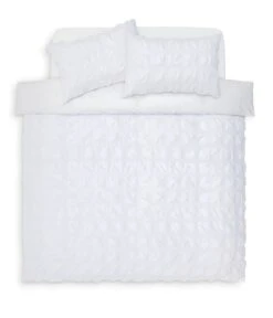 Habitat Seersucker Square White Bedding Set - Single 7 Habitat Seersucker Square White Bedding Set - Single -Home Furnishing Store 1232554 R Z002A