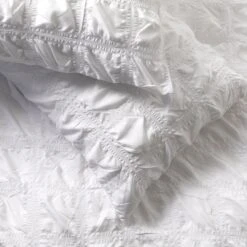 Habitat Seersucker Square White Bedding Set - Single 8 Habitat Seersucker Square White Bedding Set - Single -Home Furnishing Store 1232554 R Z003A