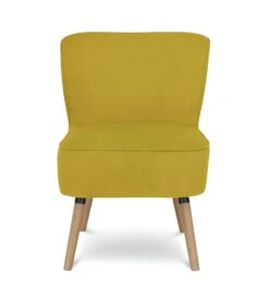 Habitat Eppy Fabric Accent Chair - Yellow -Home Furnishing Store 1232592 R Z002A