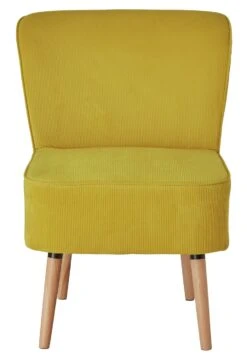 Habitat Eppy Fabric Accent Chair - Yellow -Home Furnishing Store 1232592 R Z015A