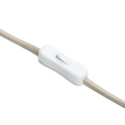 Habitat Embossed Floral Ceramic Table Lamp - Off White -Home Furnishing Store 1233656 R Z004A