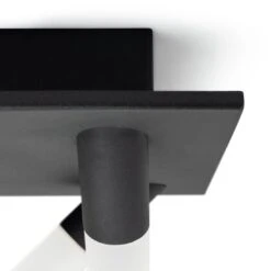 Habitat Metal 4 Light LED Bathroom Flush Ceiling Light-Black -Home Furnishing Store 1233687 R Z002A