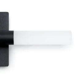 Habitat Metal 2 Light LED Bathroom Wall Light - Black -Home Furnishing Store 1233876 R Z002A