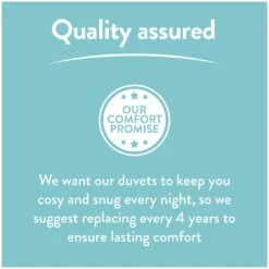 Slumberdown Light & Cool 1 Tog Duvet - Single 19 Slumberdown Light & Cool 1 Tog Duvet - Single -Home Furnishing Store 1251449 R Z010A