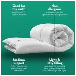 Slumberdown Remade 10.5 Tog Duvet - Single -Home Furnishing Store 1256808 R Z004A