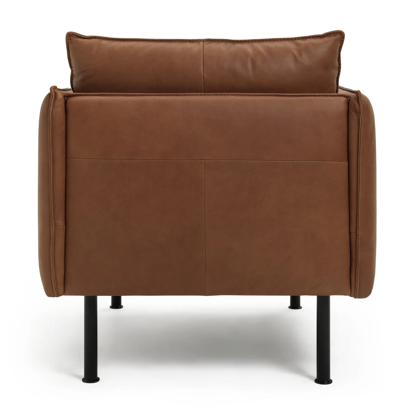 Habitat Moore Leather Armchair - Tan 6 Habitat Moore Leather Armchair - Tan - Image 6