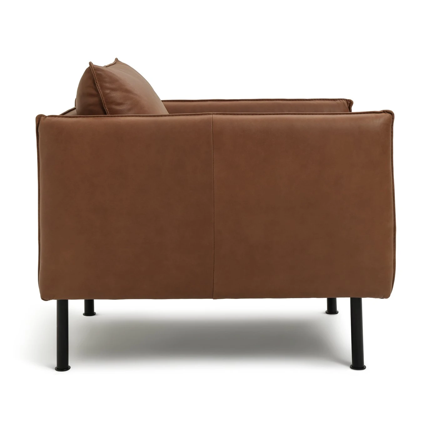 Habitat Moore Leather Armchair - Tan 7 Habitat Moore Leather Armchair - Tan - Image 7