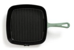 Habitat 23cm Cast Iron Griddle Pan - Sage Green -Home Furnishing Store 1258404 R Z005A
