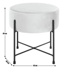 Habitat Jax Metal Footstool - Mint Green 5 Habitat Jax Metal Footstool - Mint Green -Home Furnishing Store 1259056 R E001