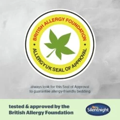 Silentnight Anti-Allergy Medium/ Soft Pillow - 2 Pack -Home Furnishing Store 1274299 R Z003A