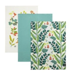 Kew Set Of 3 Botanical Tea Towels -Home Furnishing Store 1300716 R Z004A