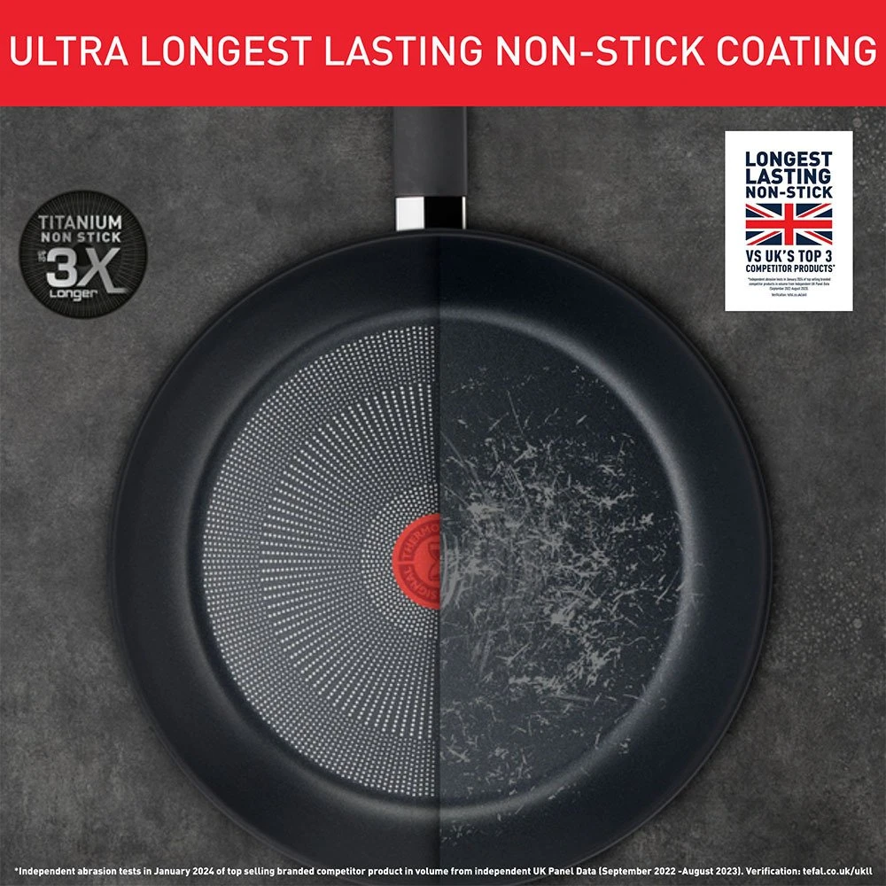 Tefal Titanium Excellence 20cm Aluminium Saucepan 4 Tefal Titanium Excellence 20cm Aluminium Saucepan - Image 4