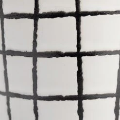 Habitat Grid Set Of 4 Mugs - White -Home Furnishing Store 1402944 R B001