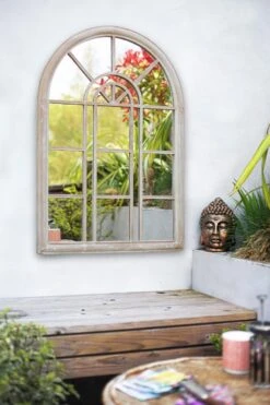Aston & Wold Rounded Arch Garden Mirror -Home Furnishing Store 1406452 R Z003A