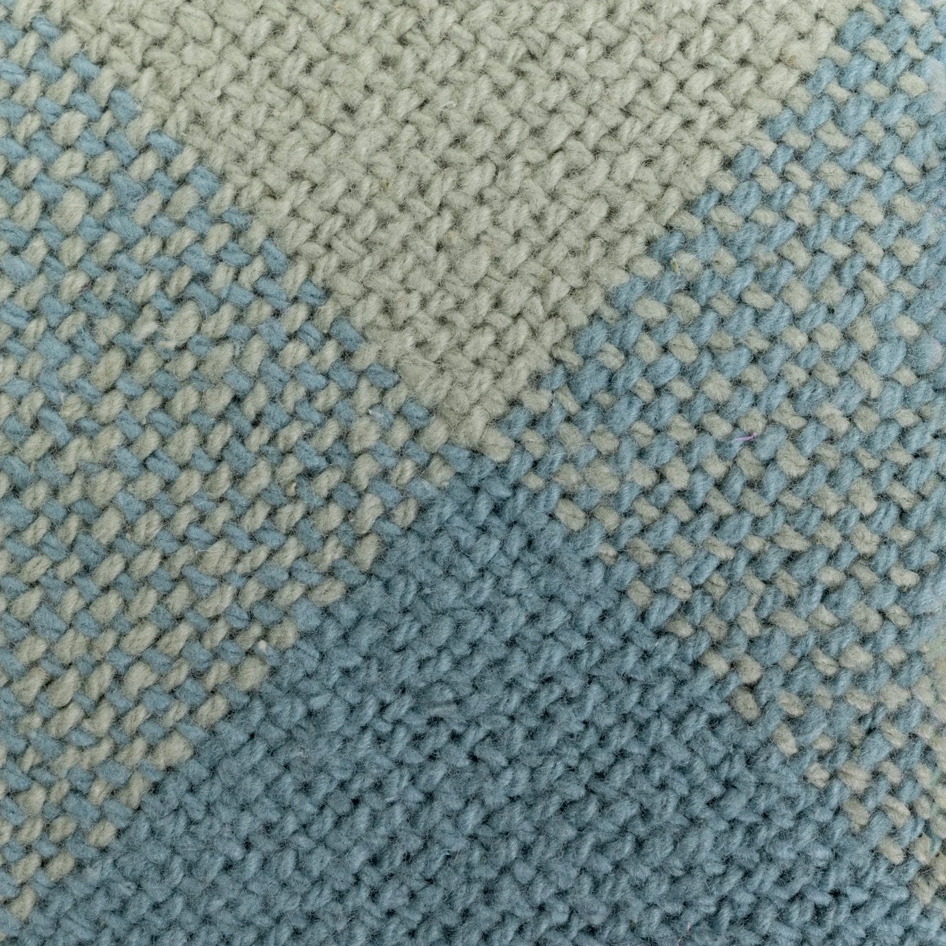 Habitat Gingham Check Cushion - Sage Green - 43x43cm 3 Habitat Gingham Check Cushion - Sage Green - 43x43cm - Image 3