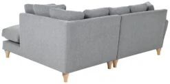 Habitat Carrie Fabric Right Hand Corner Chaise Sofa - Grey -Home Furnishing Store 1486355 R Z004A
