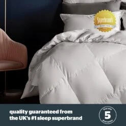 Silentnight Duck Feather & Down 13.5 Tog Duvet - Double 16 Silentnight Duck Feather & Down 13.5 Tog Duvet - Double -Home Furnishing Store 1934199 R Z009A
