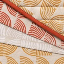 Habitat Block Print Textile Set -Home Furnishing Store 1935466 R Z003A