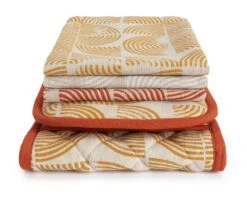 Habitat Block Print Textile Set -Home Furnishing Store 1935466 R Z005A