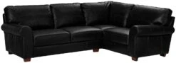 Habitat Salisbury Leather Left Hand Corner Sofa - Black 17 Habitat Salisbury Leather Left Hand Corner Sofa - Black -Home Furnishing Store 1954526 R Z015A