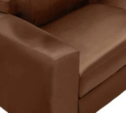 Habitat Eton Leather Right Hand Corner Sofa - Tan -Home Furnishing Store 1958285 R Z009A