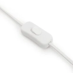 Habitat Rahnn Confetti Glass Table Lamp - White -Home Furnishing Store 1970421 R Z004A