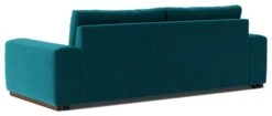 Swoon Denver Velvet 3 Seater Sofa- Kingfisher Blue -Home Furnishing Store 1972436 R Z004A