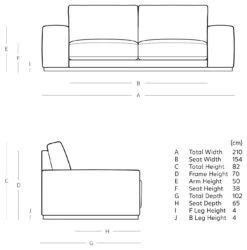 Swoon Denver Velvet 2 Seater Sofa- Kingfisher Blue -Home Furnishing Store 1972601 R E001