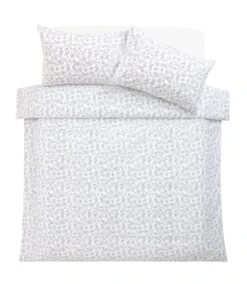 Argos Home Mono Floral Black And White Bedding Set - Single -Home Furnishing Store 1978935 R Z002A