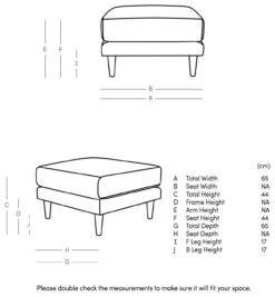 Swoon Turin Velvet Ottoman Footstool - Taupe 9 Swoon Turin Velvet Ottoman Footstool - Taupe -Home Furnishing Store 1990638 R E001