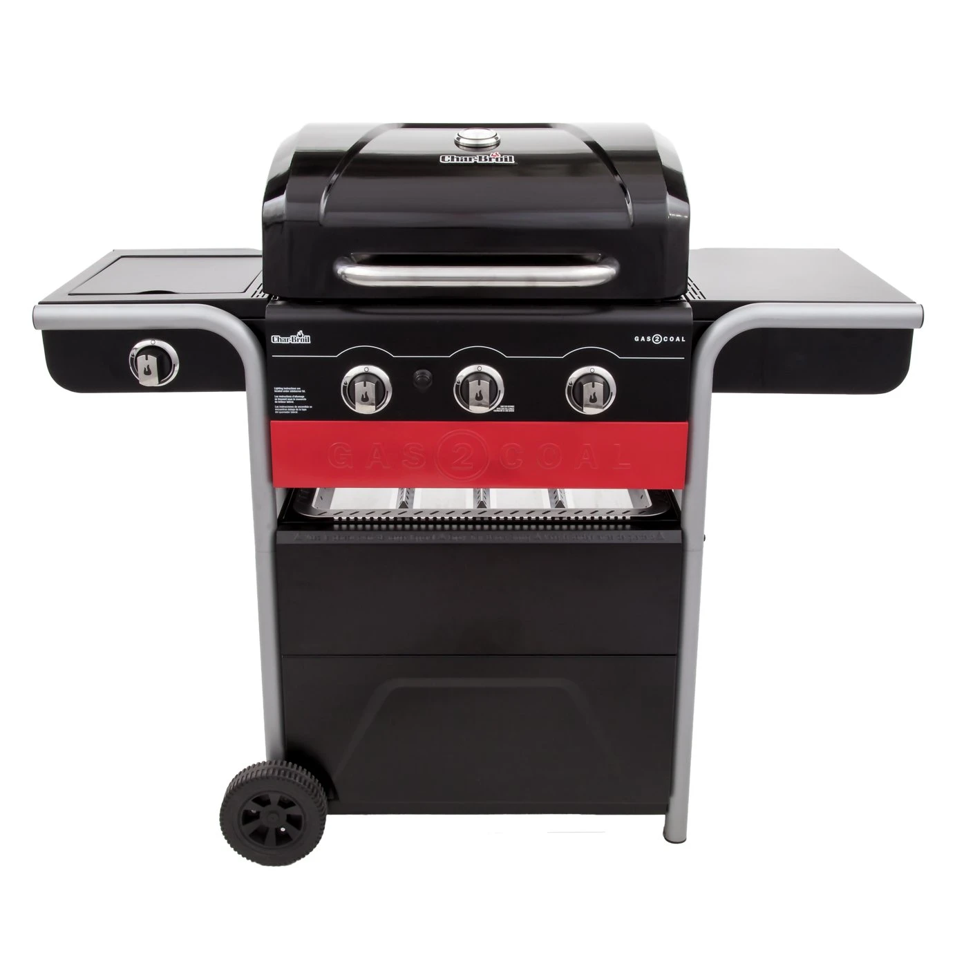 Char-Broil 3 Burner Gas And Charcoal BBQ 1 Char-Broil 3 Burner Gas And Charcoal BBQ