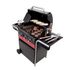 Char-Broil 3 Burner Gas And Charcoal BBQ 24 Char-Broil 3 Burner Gas And Charcoal BBQ -Home Furnishing Store 1990968 R Z015A