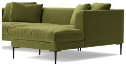 Swoon Alena Velvet Right Hand Corner Sofa - Fern Green -Home Furnishing Store 1998977 R Z004A