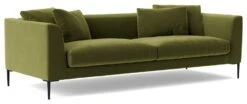 Swoon Alena Velvet 3 Seater Sofa - Fern Green -Home Furnishing Store 1999206 R Z006A