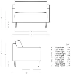 Swoon Rieti Velvet Cuddle Chair - Burnt Orange 10 Swoon Rieti Velvet Cuddle Chair - Burnt Orange -Home Furnishing Store 2008684 R E001