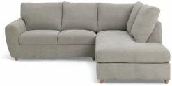 Habitat Ashford Fabric Right Corner Chaise Sofa - Grey -Home Furnishing Store 2017558 R Z002A