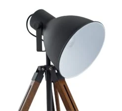 Habitat Loft Living Tripod Table Lamp - Grey -Home Furnishing Store 2017596 R Z004A