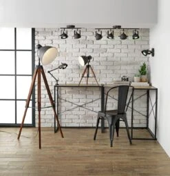 Habitat Loft Living Tripod Table Lamp - Grey -Home Furnishing Store 2017596 R Z004C