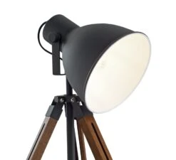 Habitat Loft Living Tripod Table Lamp - Grey -Home Furnishing Store 2017596 R Z005A