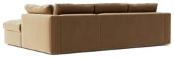 Swoon Seattle Velvet Right Hand Corner Sofa - Biscuit -Home Furnishing Store 2017606 R Z005A