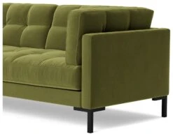 Swoon Landau Velvet 2 Seater Sofa - Fern Green -Home Furnishing Store 2022732 R Z004A